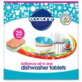 Ecozone Brilliance All in One Dishwasher Tablets - 25