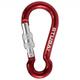 Stubai - Dwarf El Fangkarabiner - Gear carabiner size One Size, red