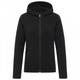Vaude - Women's Aland Hooded Jacket - Fleece jacket size 34, black