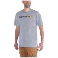 Carhartt - Core Logo S/S - T-shirt size S, grey