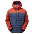 Mountain Equipment - Earthrise Hooded Jacket - Down jacket size XL, red/blue
