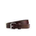 Slim Leather Belt - Brown