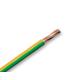 Zexum Earth Green Yellow 2.5mm 7 Strand 24A Single Core 6491X (H07V-R) Round Power PVC Insulated Conduit Wire - 50 Meter