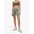 Mango Sporty Shorts, Light Green