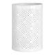 Premier Housewares Complements Large Hurricane Candle Holder - White Finish