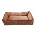 Scruffs Tramps Thermal Pet Lounger - Chocolate
