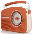 AKAI Vintage Radio - Burnt Orange