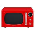 Daewoo KOR9LBKRR 800W Retro Touch Control Manual 20L Microwave - Red