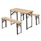 Outsunny Outdoor Foldable Picnic Table Set