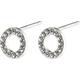 Pilgrim Silver Tessa Circle Earrings - Silver