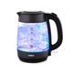 Tower Glitz T10040B 3000W 1.7L Glass Kettle with LED Blue Light - Black