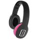 Intempo Black/Pink Melody Folding Bluetooth Headphones