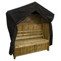 Zest Hampshire Wooden Arbour with Storage Box & Cover