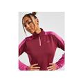 Nike Training Femme Crop 1/4 Zip Top - Pink - Womens, Pink