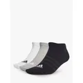 adidas Thin and Light Low-Cut Socks, Pack of 3