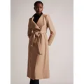 Ted Baker Rosell Wool and Cashmere Blend Long Coat