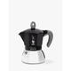 Bialetti Moka Induction Stove-top Espresso Coffee Maker, Black