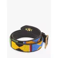 KOY Maasai Jua Wide Belt, Red/Yellow