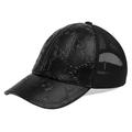 Gucci GG Embossed Baseball Hat Black