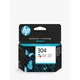 HP 304 Tri-Colour Original Ink Cartridge, Single, Instant Ink Compatible