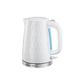 Russell Hobbs Honeycomb White Plastic Kettle - 26050