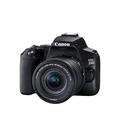 Canon Eos 250D Slr Camera - 24.1Mp, 3 Inch Lcd Display, 4K Fhd, Wifi, Black - Eos 250D Camera And 18-55Mm Lens