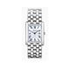 Accurist Rectangle Womens Silver Stainless Steel Bracelet Analogue Watch, Silver, Women