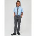 Everyday Boys 2 Pack Skinny Fit School Trousers - Grey, Grey, Size Age: 14-15 Years