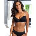 Pour Moi Love To Lounge Cotton T-Shirt Bra, Black, Size 38D, Women