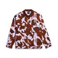 adidas Ivy Park Denim Cow-Print Jacket (All Gender) AOP Cow Hide/Purple Glow