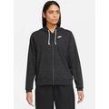 Nike Gym Vintage Full Zip Hoody - Black, Black, Size Xs, Women