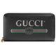 Gucci Print Zip Around Wallet Black