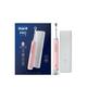 Oral-B Pro 3 - 3500 3Dwhite - Pink Electric Toothbrush Designed By Braun + Bonus Travel Case