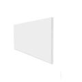 uPVC 225mm Double Vented Soffit Board (10mm General Purpose) 5m -White freefoam GPBDV225