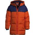 Fleece Lined ThermoPlume Parka, Kids, size: 14 yrs, regular, Orange, Polyester, by Lands' End