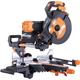 Evolution Evolution R255SMS-DB+ Pro-Pack 255mm Double Bevel Sliding Mitre Saw with Multi-Material Cutting (110V)