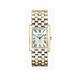 Accurist Rectangle Womens Gold Stainless Steel Bracelet Analogue Watch, Gold, Women