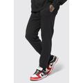 Mens Black Regular Fit Jogger, Black