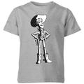 Toy Story Sheriff Woody Kids' T-Shirt - Grey - 9-10 Years