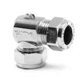 Pegler Yorkshire Ballofix Isolating Valve Angle Pattern 15mm x 15mm -: