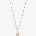 Emporio Armani Essential Rose Gold Plated Mother Of Pearl EA Necklace EG3384221