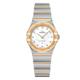 OMEGA Constellation Manhattan Steel and 18ct Gold Diamond Ladies Watch