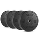 VEGA Fitness ECO Rubber Crumb Olympic Bumper Plates - 200kg Set