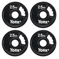York Barbell G2 Cast Iron Olympic Weight Plates