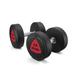 Ziva ZVO Urethane Dumbbell Sets - Red Logo