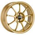 OZ Racing I-TECH Alleggerita HLT Alloy Wheels in Race Gold Set of 4 - 17x7 Inch ET44 4x100 PCD 68mm Centre Bore Race Gold, Gold