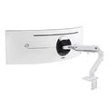 Ergotron HX Series HX Desk Monitor Arm with HD Pivot (white) Clamp 19.1 kg 124.5 cm (49") 100 x 100 mm Height adjustment White