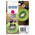 Epson Kiwi Singlepack Magenta 202 Claria Premium Ink. Cartridge capacity: Standard Yield Colour ink type: Pigment-based ink Colour ink page yield: 300 pages Colour ink volume: 4.1 ml Quantity per pack: 1 pc(s)