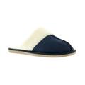 Hush Puppies arianna leather womens ladies mule slippers navy - Size UK 4