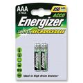 Energizer 625996 Battery, NImh, Aaa,power+, 700Mah, Pk2